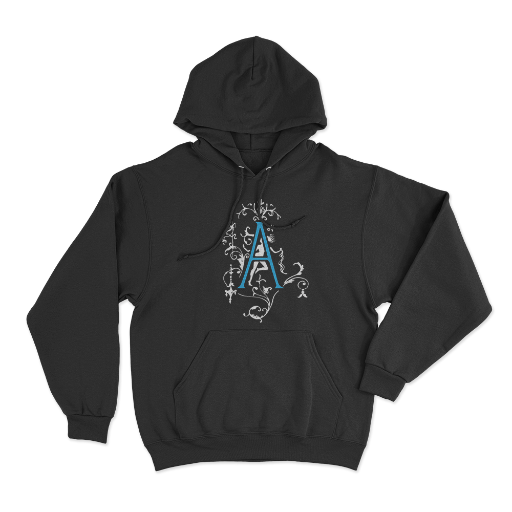 A Logo Unisex Unisex Hoodie Black A Logo Unisex Unisex Hoodie Black