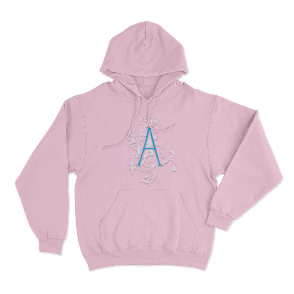 A Logo Unisex Unisex Hoodie Pink A Logo Unisex Unisex Hoodie Pink