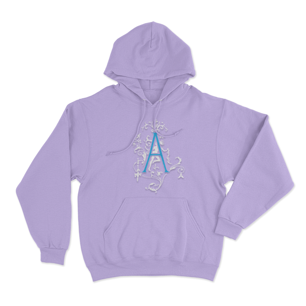A Logo Unisex Unisex Hoodie Purple A Logo Unisex Unisex Hoodie Purple