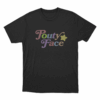 Pouty Face Unisex T Shirt Black